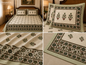 SwapnaGri green floral cotton bedsheet lifestyle bedroom image